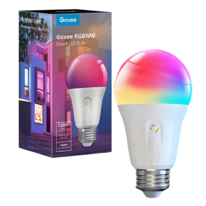 Bild von Govee RGBWW Smart LED Bulb (1 Pack) E27 1200lm