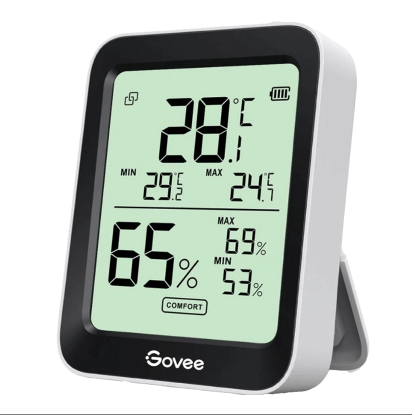 Bild von Govee Bluetooth Thermometer Hygrometer mit Display 