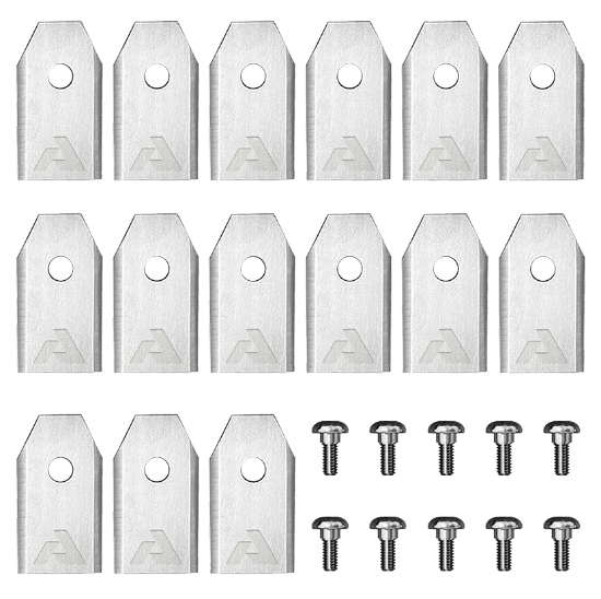 Bild von ANTHBOT Mähroboter Messerklingen-Set mit 15 Edelstahlklingen und 10 Schrauben