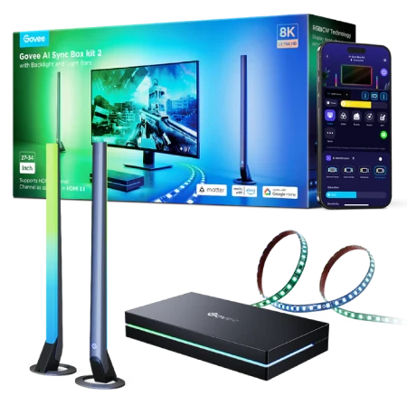 Bild von Govee AI Sync Box Kit 2 für 27-34 inch PCs
