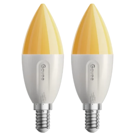 Bild von Govee Smart E14 dimmbare LED-Lampen 2er-Pack